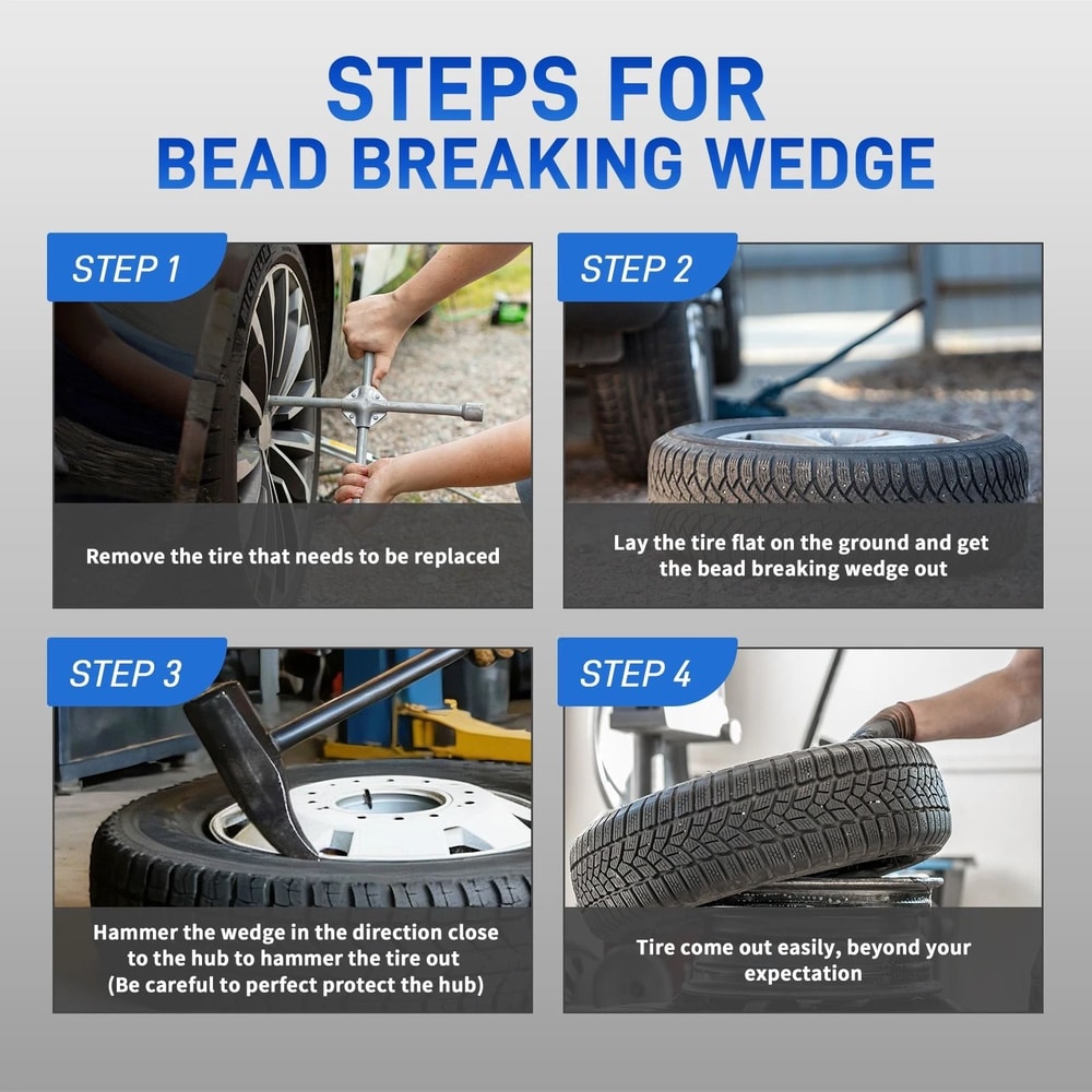Tire Bead Breaker Tool Wedge Design For Efficient Tire Bead Removal 2