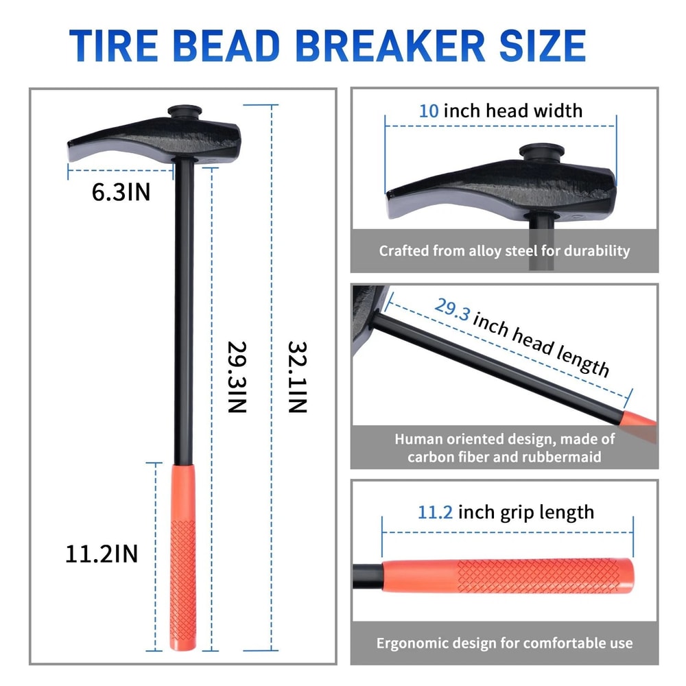 Tire Bead Breaker Tool Wedge Design For Efficient Tire Bead Removal 7