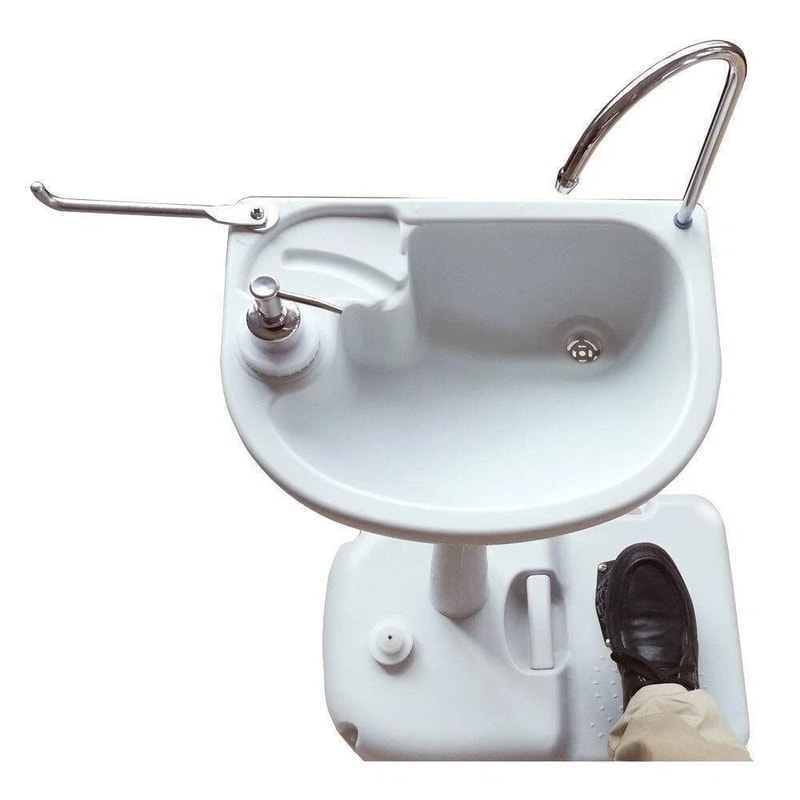 Portable Outdoor Wash Basin Sink With Faucet Removable Water Tank Ideal For Camping Hiking Outdo 1