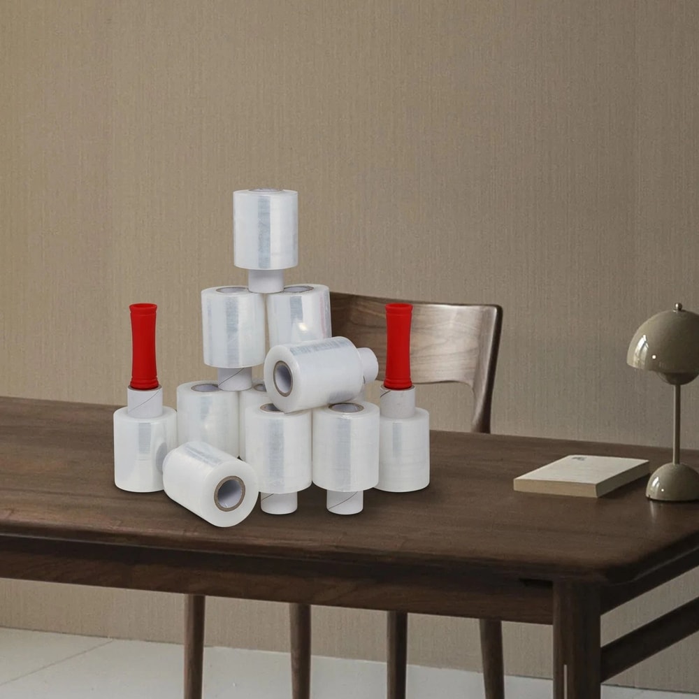 Industrial Stretch Wrap Tear Resistant Moving Supplies With Handles 5