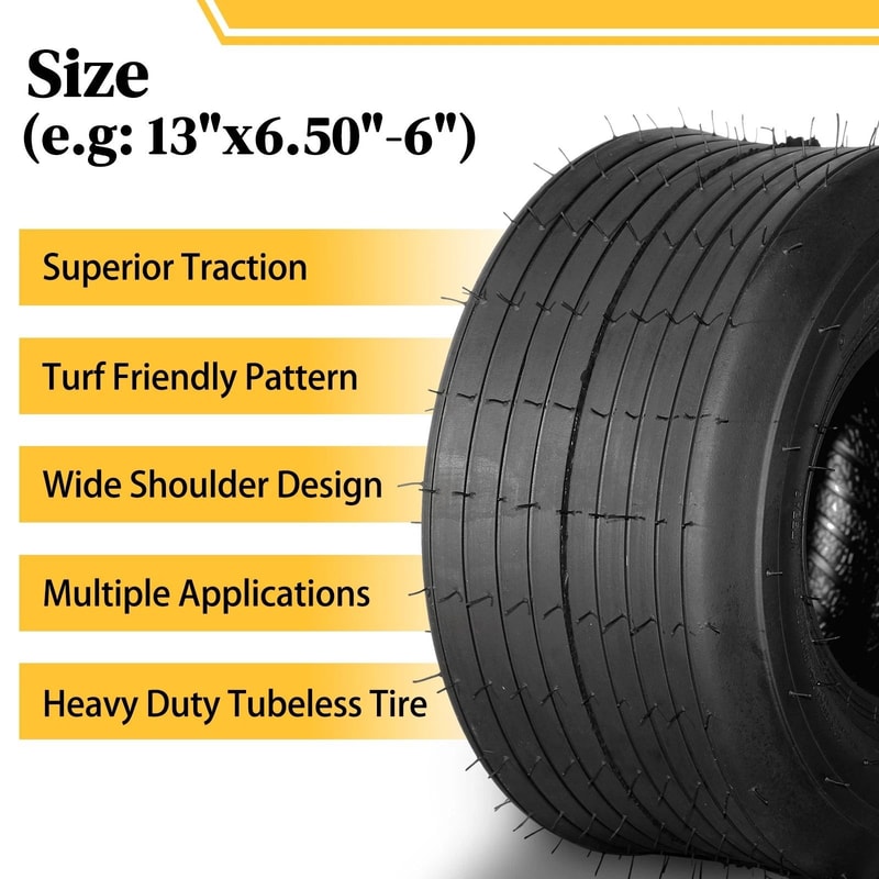 HeavyDuty Lawn Mower Tires 3
