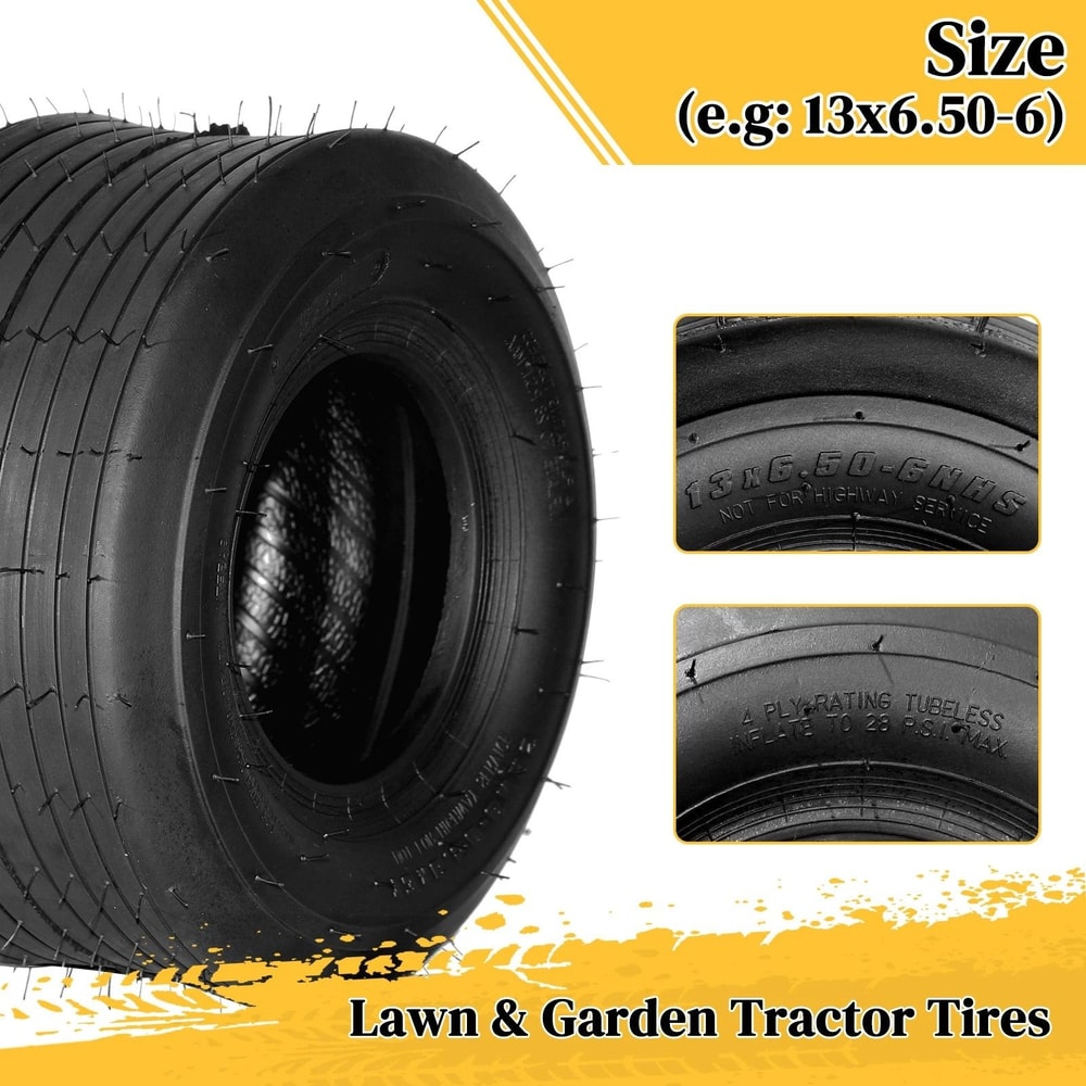 HeavyDuty Lawn Mower Tires 4