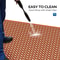 Commercial Kitchen Floor Mat NonSlip OilResistant Grid Drainage System 5