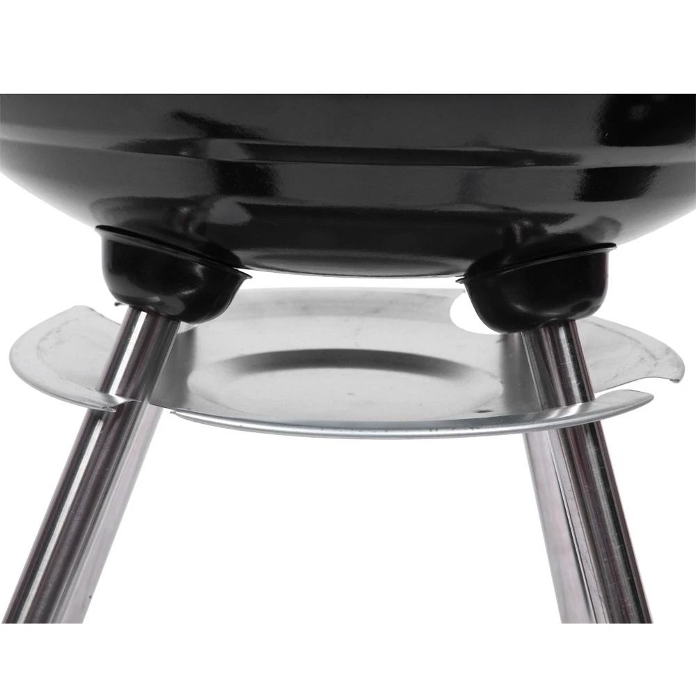 Premium Grill With Lid And Wheels AppleShaped Outdoor BBQ Grill 3