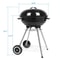 Premium Grill With Lid And Wheels AppleShaped Outdoor BBQ Grill 7