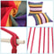 Hanging Rope Rainbow Chair Swing Hammock Cozy Outdoor Porch Patio Yard Seat 2
