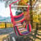 Hanging Rope Rainbow Chair Swing Hammock Cozy Outdoor Porch Patio Yard Seat 1