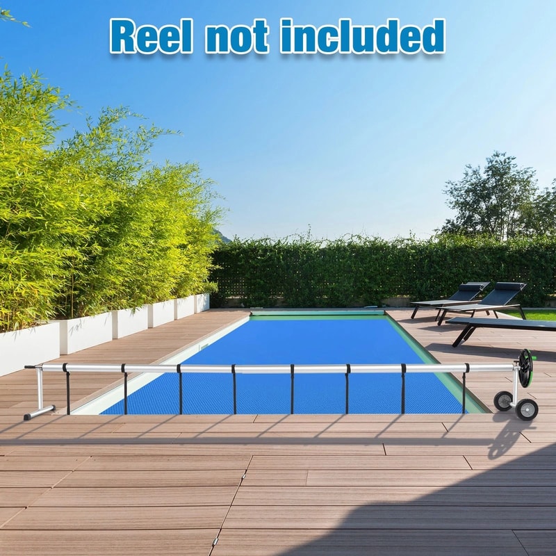 Rectangle Solar Pool Blanket Cover For Outdoor Patio UV Protection Heat Retention 5
