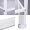 Iron Wall Ladder Shelf Sturdy Bookshelf Storage Unit For Home Office And Living Room 1