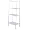 Iron Wall Ladder Shelf Sturdy Bookshelf Storage Unit For Home Office And Living Room 4