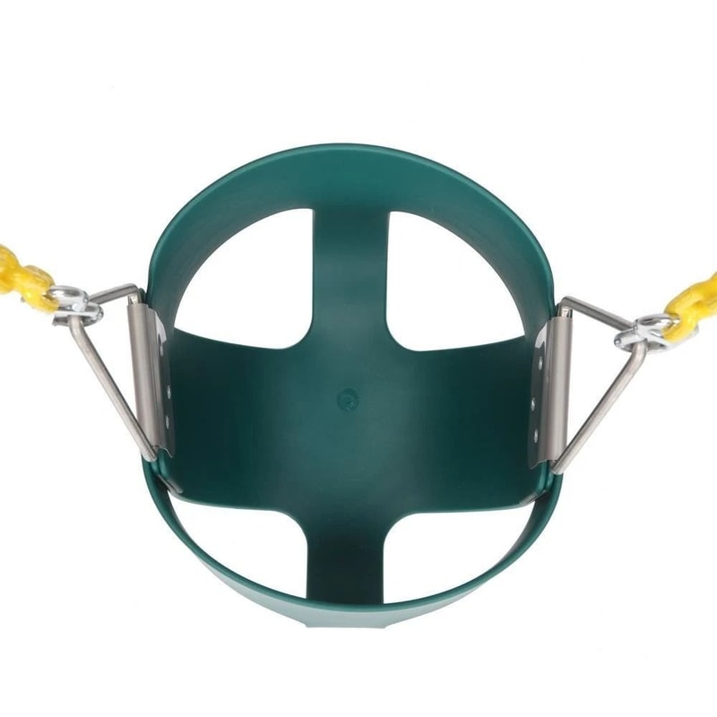Full Bucket Toddler Swing Seat With Chain For Outdoor Play 3