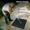 Rubber Mat With Drainage Holes NonSlip AntiFatigue Square Mat For Kitchens Garages And More 3