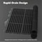 Rubber Mat With Drainage Holes NonSlip AntiFatigue Square Mat For Kitchens Garages And More 5