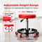 Heavy Duty Mechanic Stool Adjustable Rolling Creeper GarageShop Seat 5