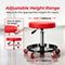 Heavy Duty Mechanic Stool Adjustable Rolling Creeper GarageShop Seat 5
