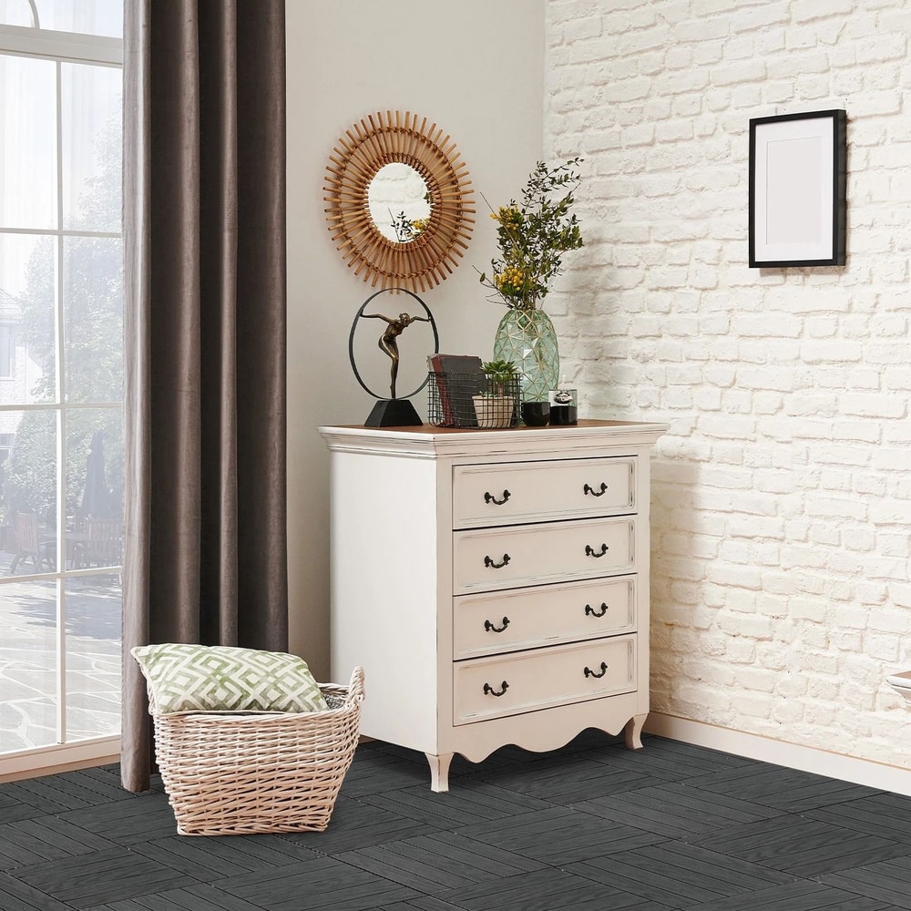 Plastic Patio Deck Tiles Interlocking Outdoor Flooring For Patio Garden Pool Areas 2