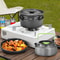 Camping Cookware Set Ultimate Outdoor Mess Kit For Picnics And Hiking 0