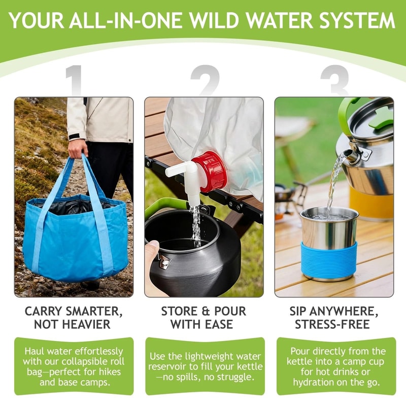 Camping Cookware Set Ultimate Outdoor Mess Kit For Picnics And Hiking 2