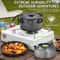Camping Cookware Set Ultimate Outdoor Mess Kit For Picnics And Hiking 6