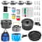 Camping Cookware Set Ultimate Outdoor Mess Kit For Picnics And Hiking 11