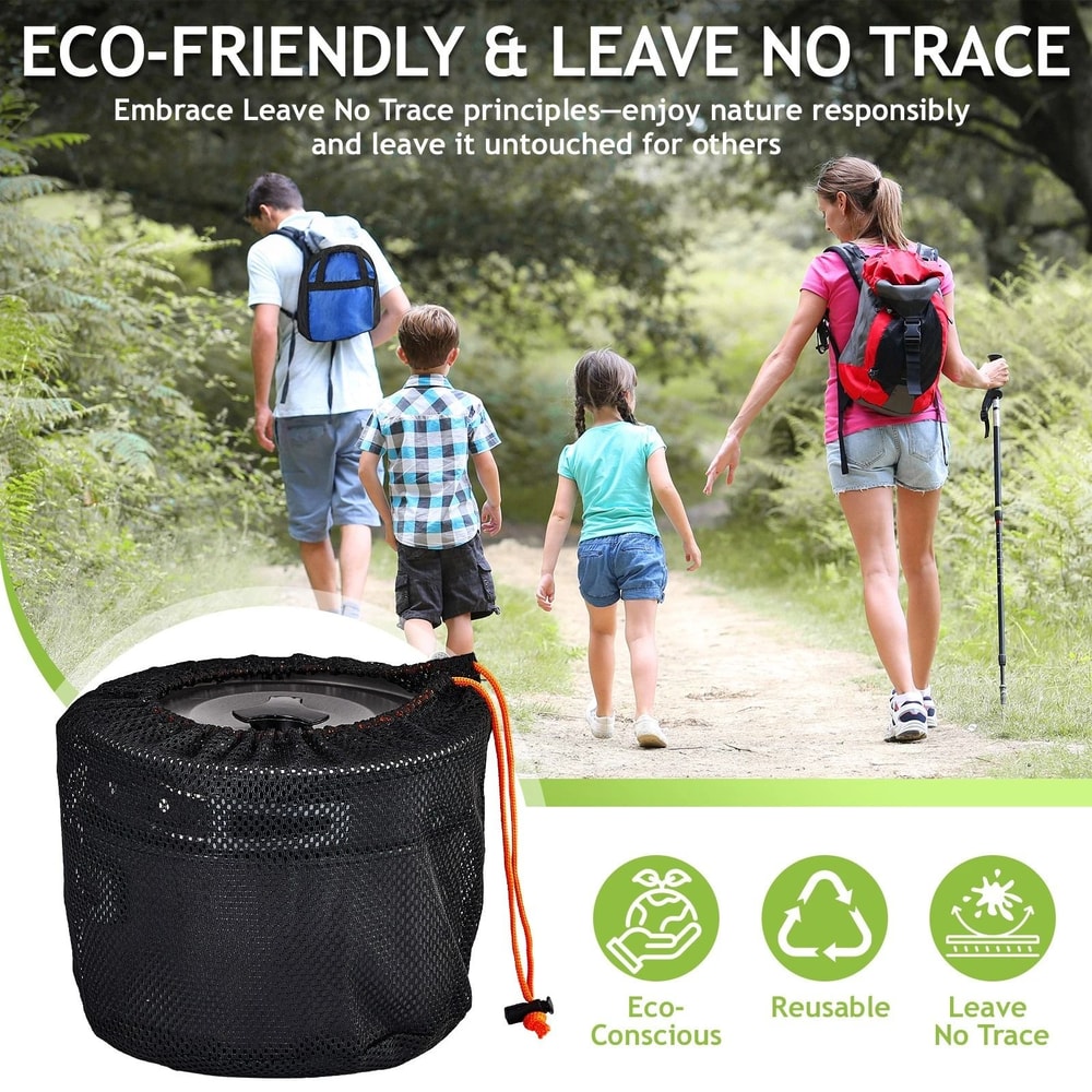 Camping Cookware Set Ultimate Outdoor Mess Kit For Picnics And Hiking 5