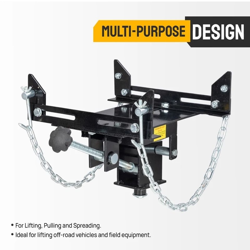 HeavyDuty Transmission Hydraulic Floor Jack Adapter Universal Fit For Professional DIY Use 1
