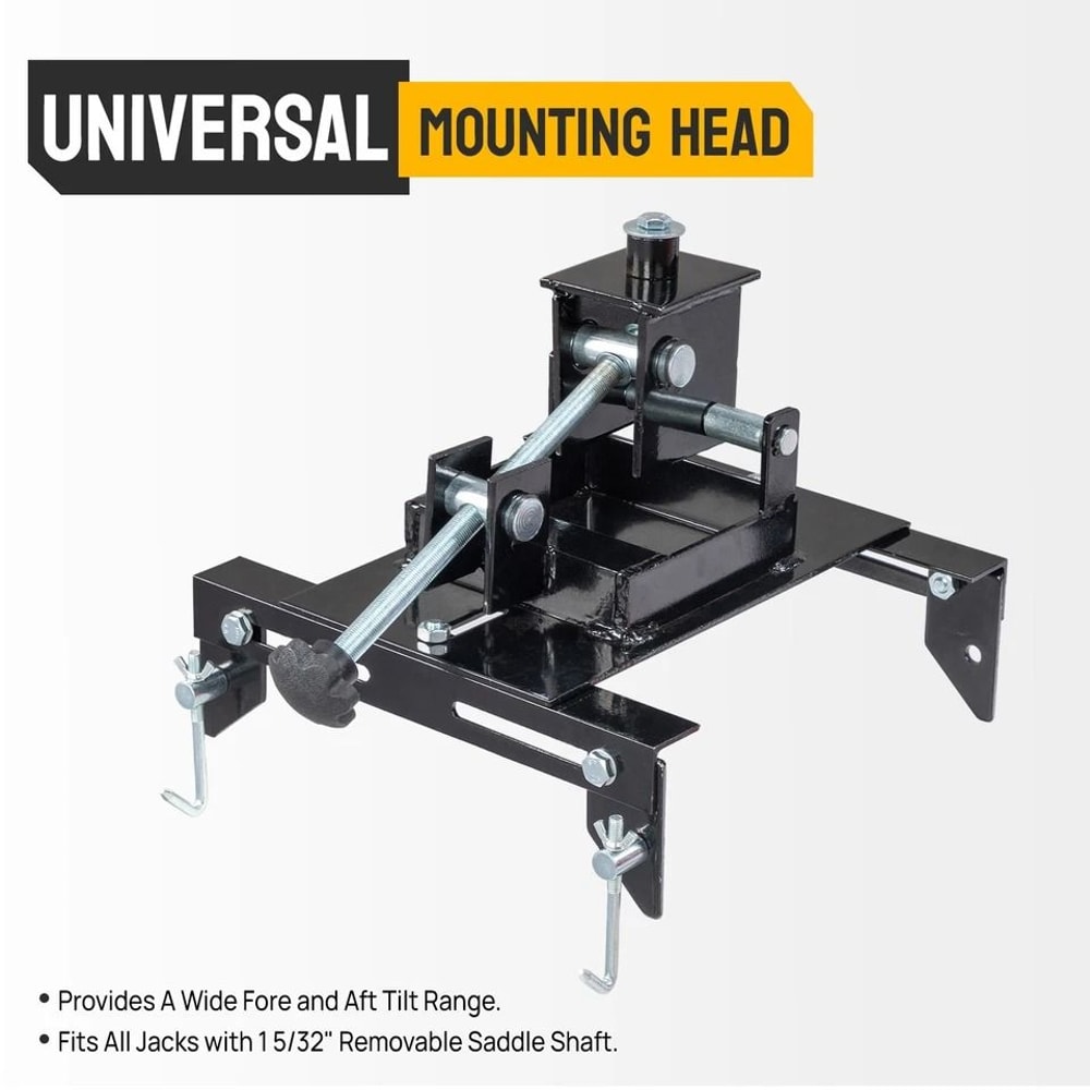 HeavyDuty Transmission Hydraulic Floor Jack Adapter Universal Fit For Professional DIY Use 3