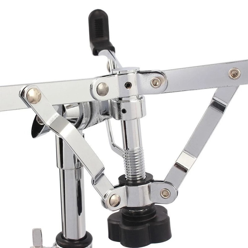 Heavy Duty Chrome Snare Drum Stand Adjustable Percussion Hardware 6