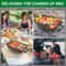 Portable Grill With Lid Thermometer Compact Tabletop BBQ Grill For Camping And Backyard 4