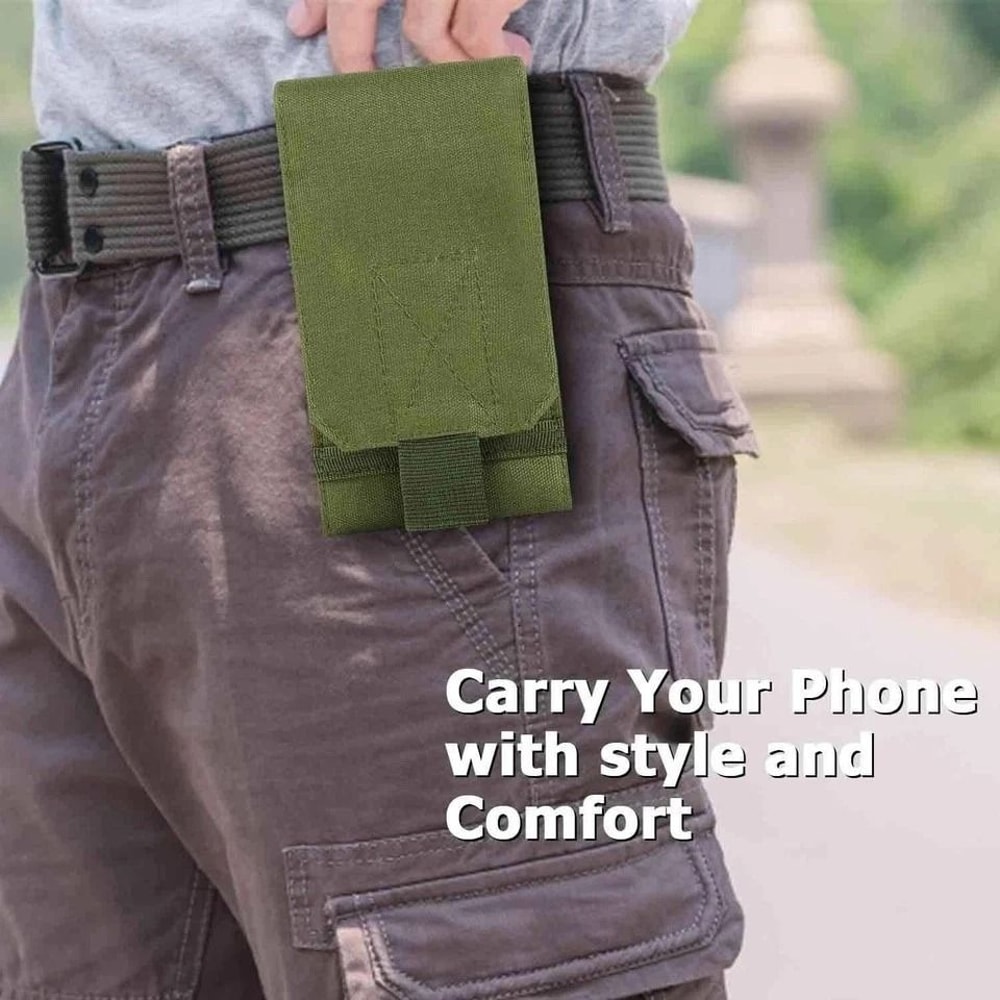 Tactical Molle Cell Phone Pouch Army Waist Holster For Smartphones 5