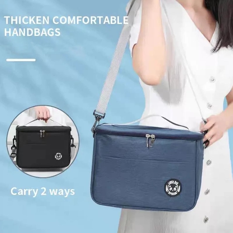 Insulated Lunch Bag Leakproof Lunch Box For Work School And Outdoor Use Ideal For Men Women And Ki