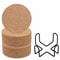 Absorbent Cork With Metal Holder For Coffee Tea And Drinks 8
