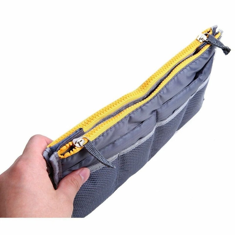 Women Travel Insert Handbag Organizer Purse Large Liner Tidy Bag For Travel Work And Everyday Use 1