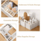Adjustable Drawer Dividers For DIY Storage Customizable Organizers For Kitchen Office Home 10