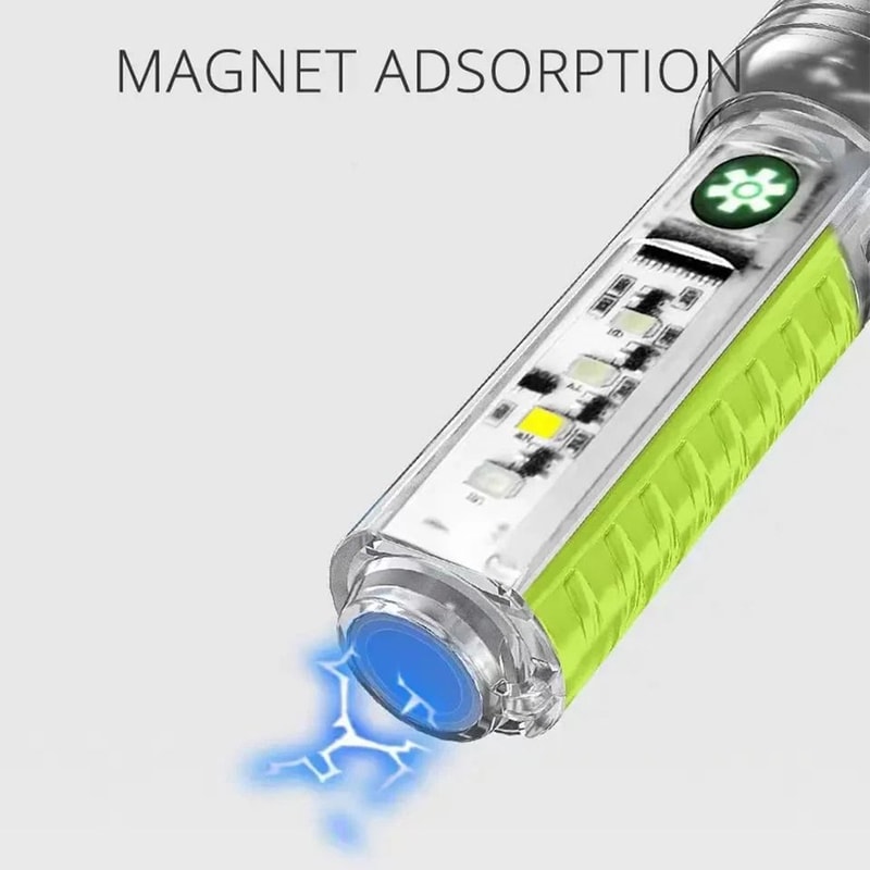 Super Bright LED Tactical Flashlight Mini USB Rechargeable Portable Camping Outdoor Lamp 3