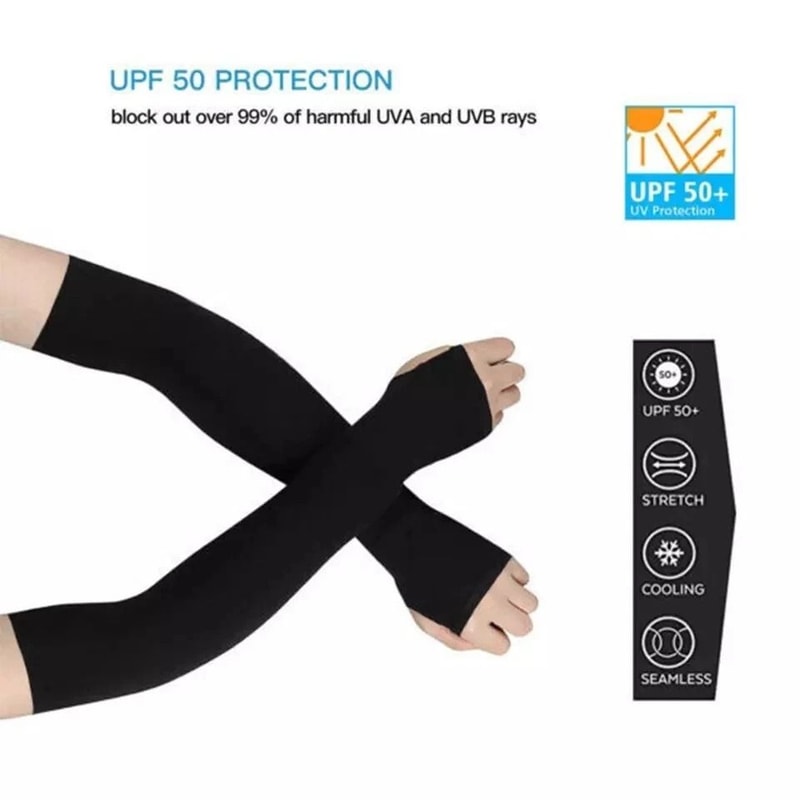 Cooling Arm Sleeves UV Sun Protection For Men And Women Ideal For Sports Outdoor Activities 6