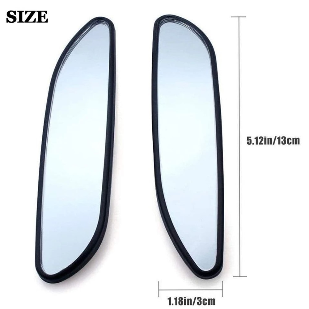 Blind Spot Mirror Auto Wide Angle Convex Rear Side View Mirror For Car Truck SUV 0
