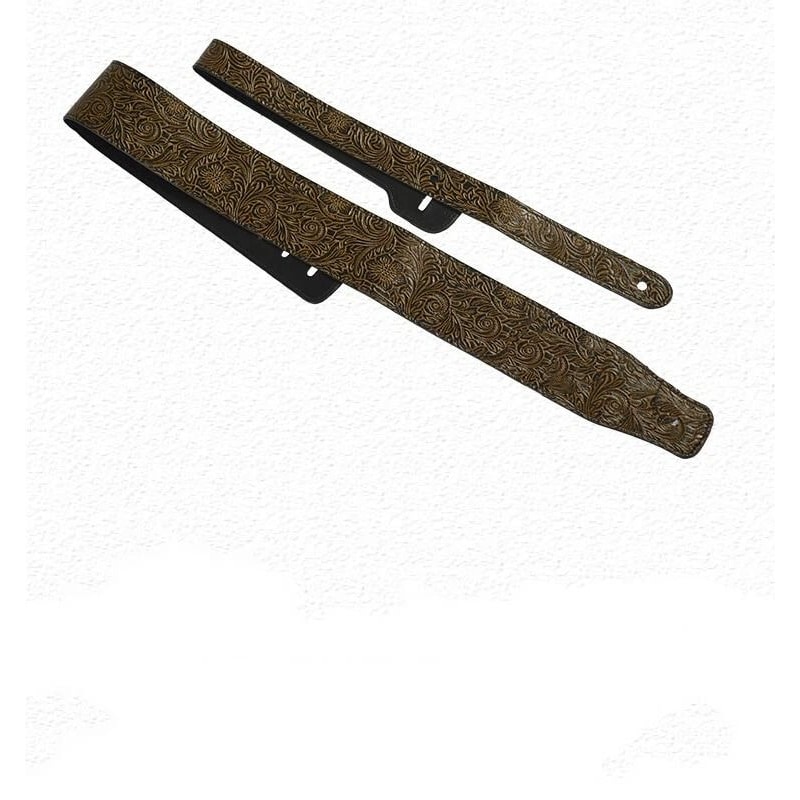 Snake Skin Pattern PU Leather Guitar Strap Adjustable For Electric Bass Guitars Comfortable Styl 0