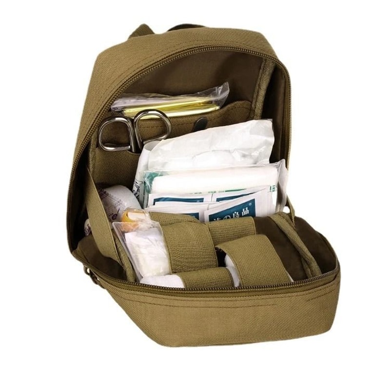 Tactical First Aid Pouch Kit Survival Medical Bag For Emergency Use Military Utility Medical Pouch 4