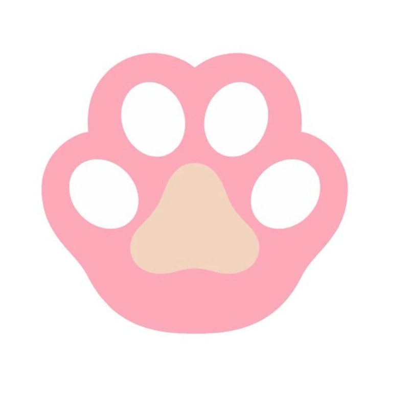 Cat Paw Mouse Pad NonSlip Rubber For Office Laptop And Gaming Use 3