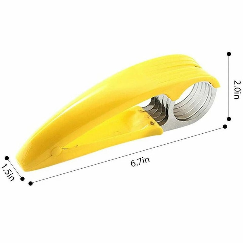 Banana Slicer Vegetable Cutter Versatile Fruit Knife For Quick Slicing Of Bananas Cucumber More 3