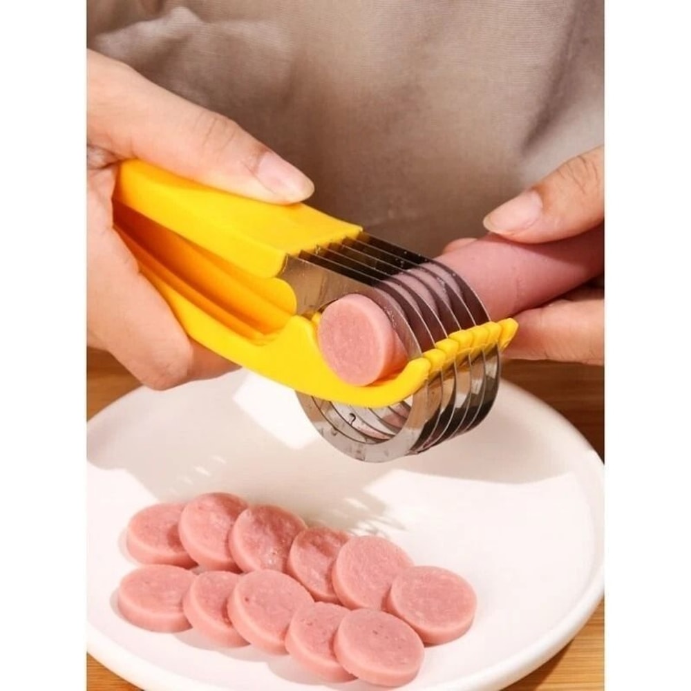 Banana Slicer Vegetable Cutter Versatile Fruit Knife For Quick Slicing Of Bananas Cucumber More 1