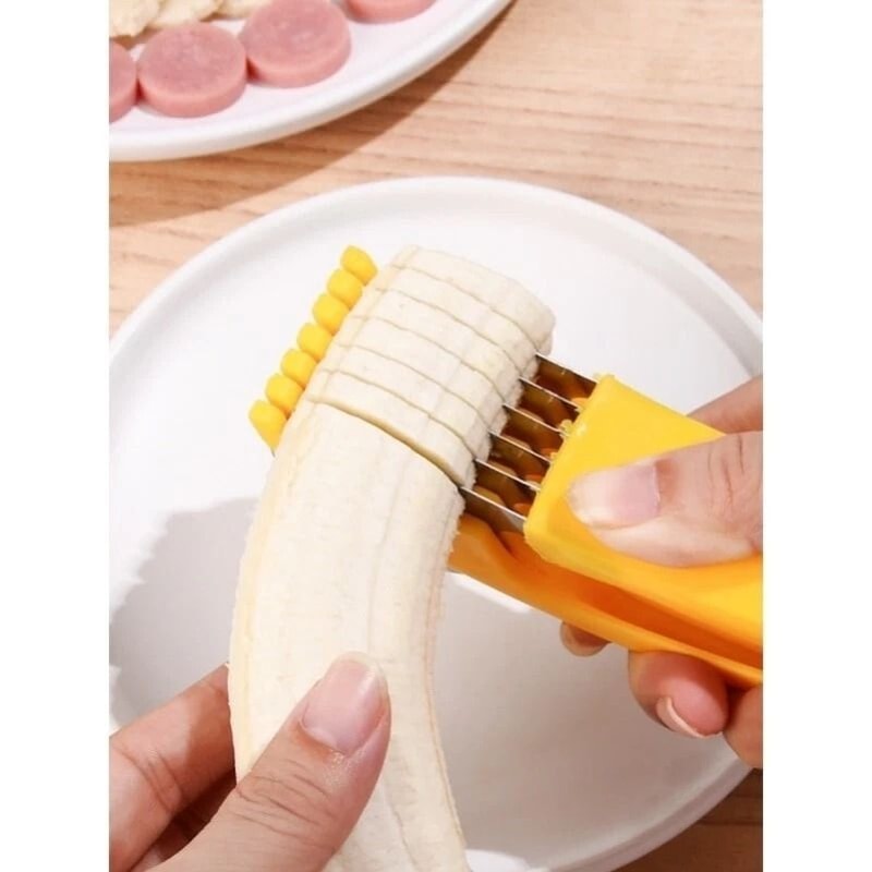 Banana Slicer Vegetable Cutter Versatile Fruit Knife For Quick Slicing Of Bananas Cucumber More 5