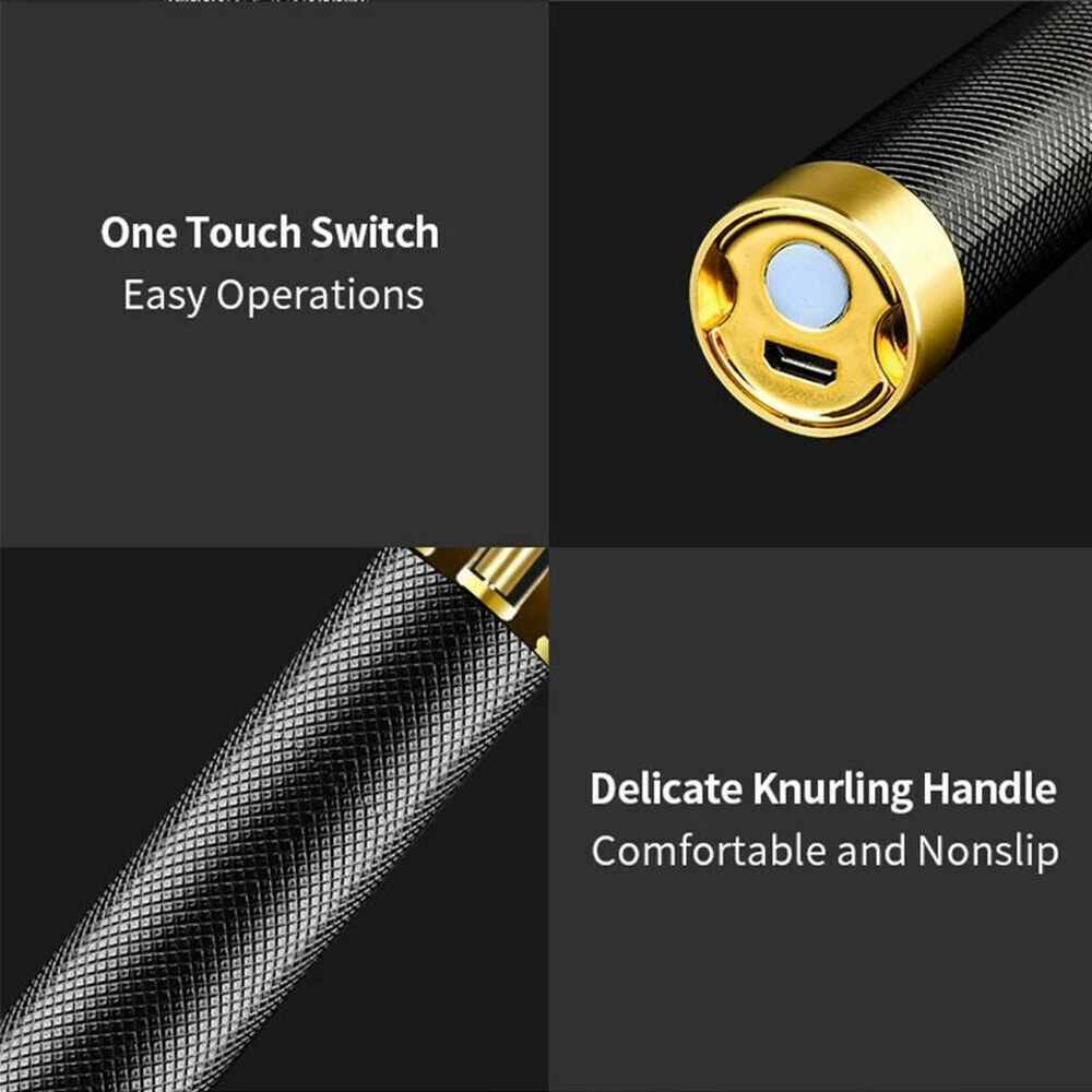 Professional USB Rechargeable Cordless Trimmer Hair Clippers Kit 11