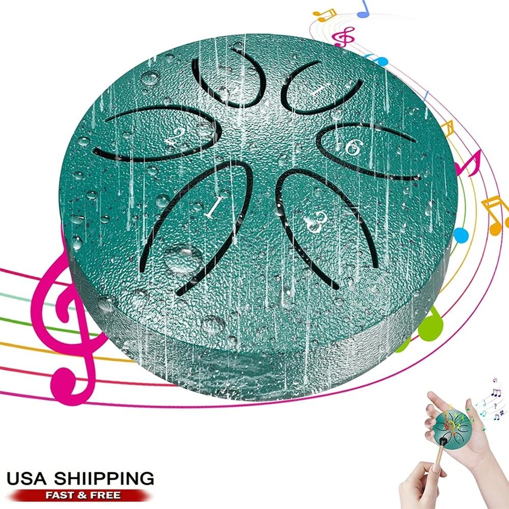 Rain Drum For Outdoor Garden Handpan Drum Chime Steel Tongue Drum 2