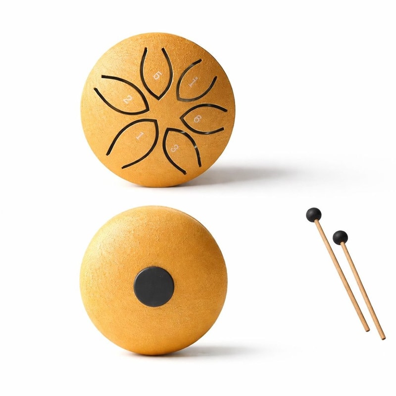 Rain Drum For Outdoor Garden Handpan Drum Chime Steel Tongue Drum 0