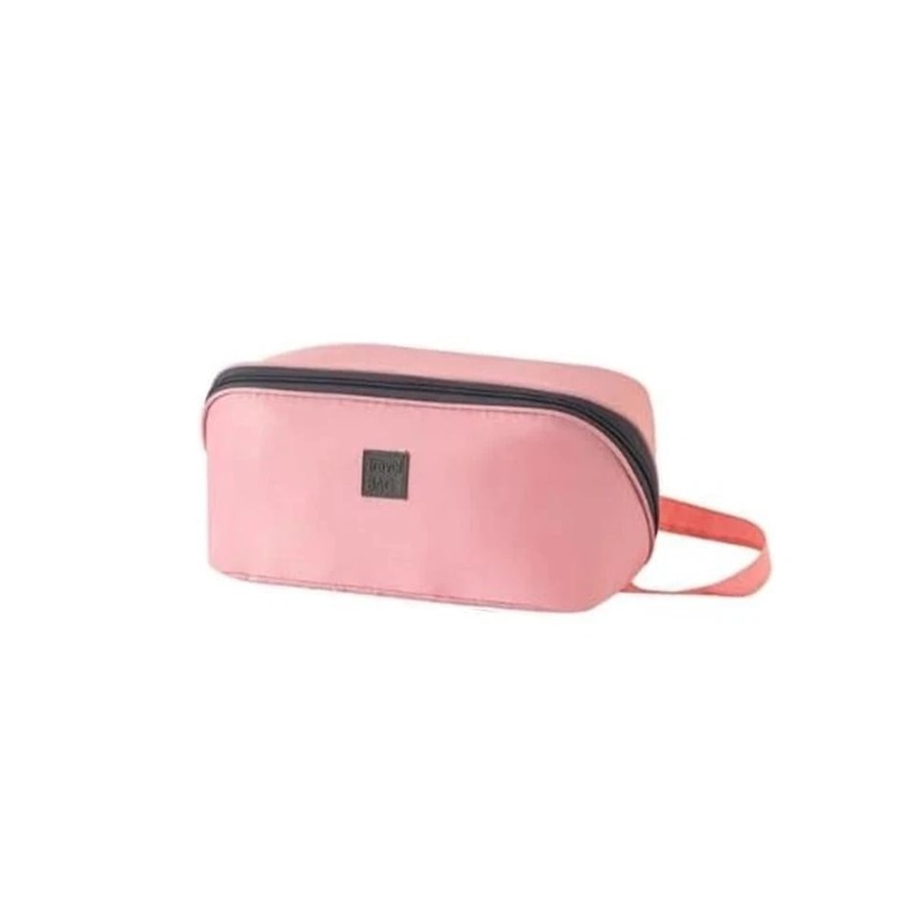 Travel Cosmetic Organizer Bag For Women Compact Waterproof Travel Essentials Case 1