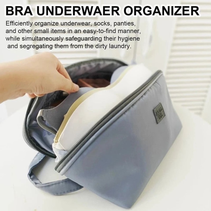 Travel Cosmetic Organizer Bag For Women Compact Waterproof Travel Essentials Case 7