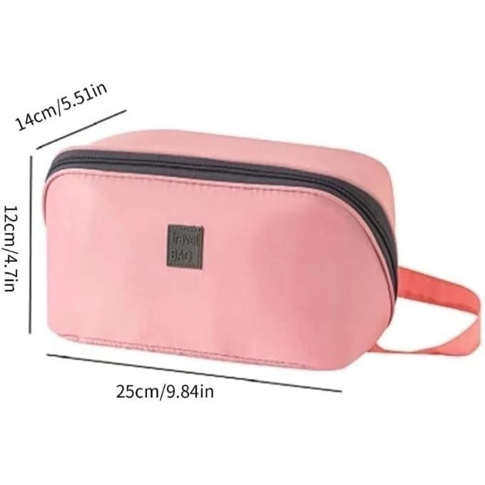 Travel Cosmetic Organizer Bag For Women Compact Waterproof Travel Essentials Case 9