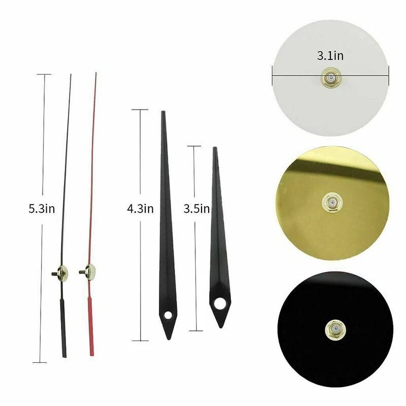 Large Mirror Wall Clock DIY Stickers For Office And Home Modern Decorative Timepiece 4